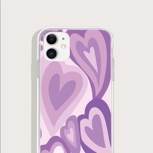 Purple Hearts iPhone 11 Pro Case